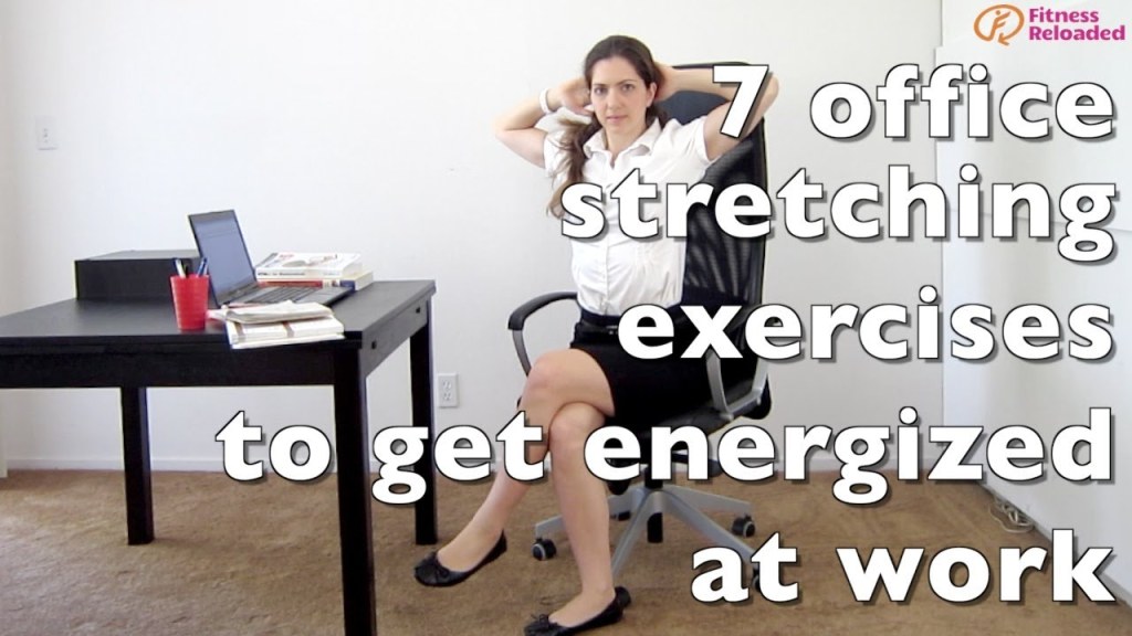 Picture of: office stretching exercises to get energized at work!