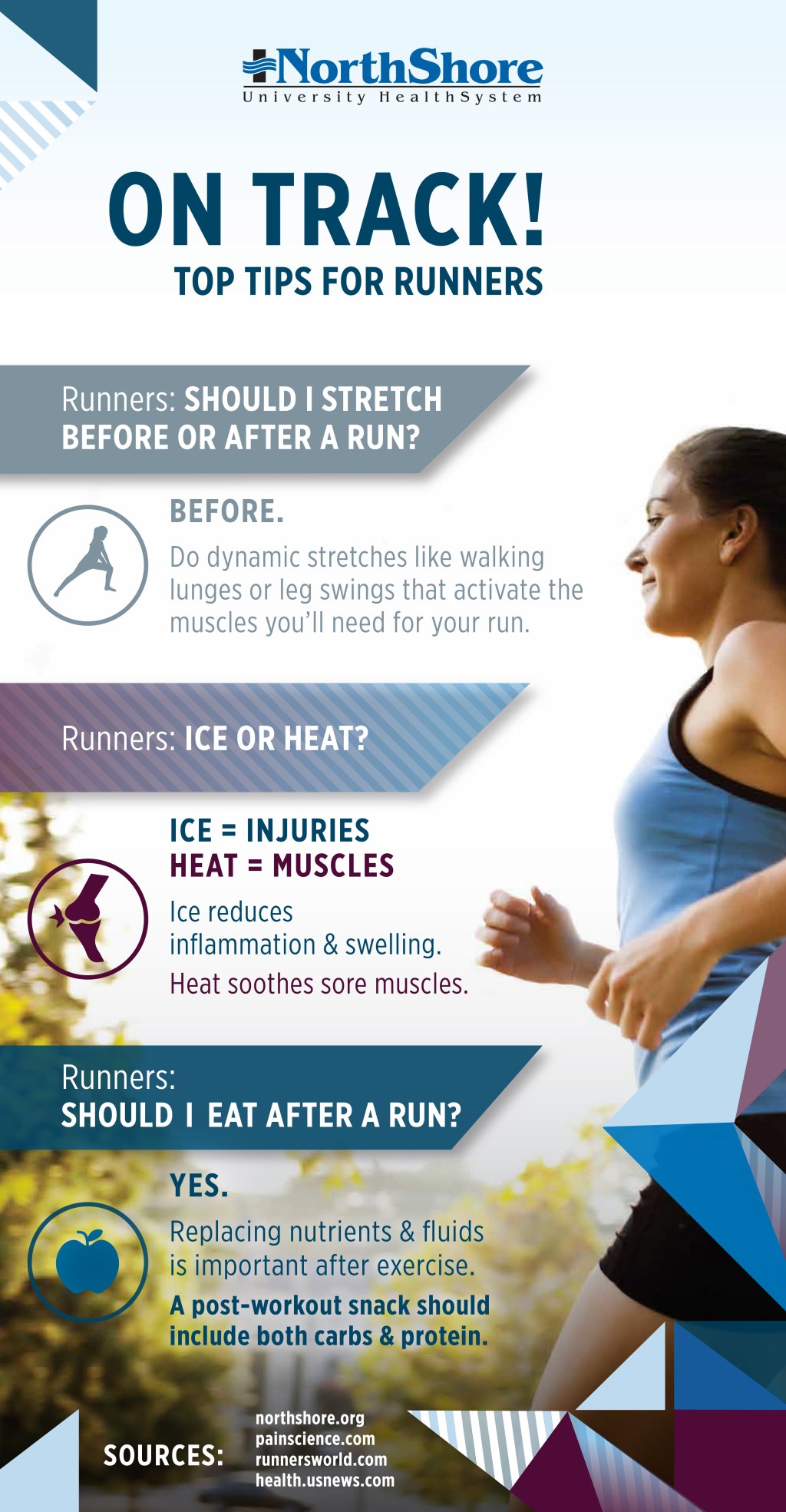 Picture of: Running Tips for All Fitness Levels  NorthShore